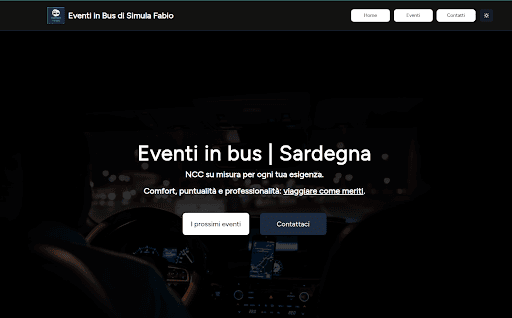 Eventi in Bus Sardegna