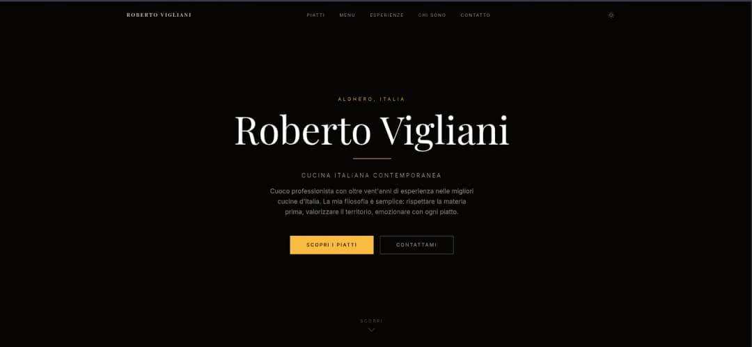 Roberto Vigliani - Chef